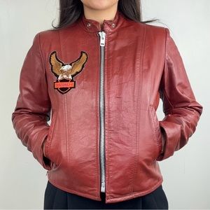 VINTAGE KAWASAKI RACING LEATHER JACKET